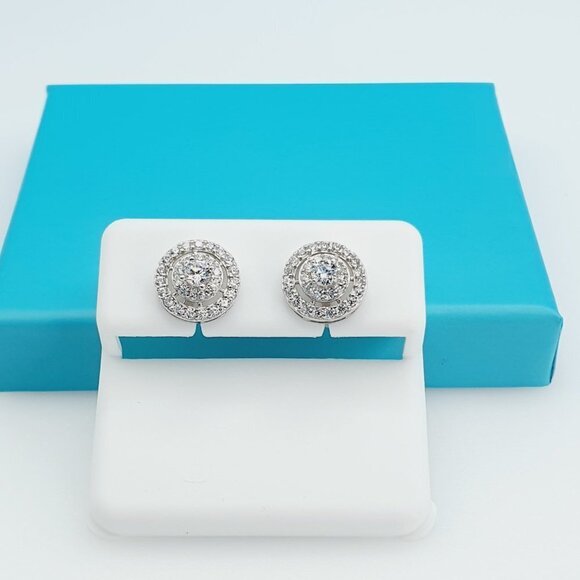 925 Sterling Silver CZ Beautiful Earrings for Women, 1USPAR4213 - Picture 8 of 11